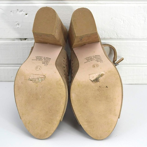 SOLE SOCIETY 'RENA' PEEP TOE SLINGBACK #123-307 - Picture 5 of 5